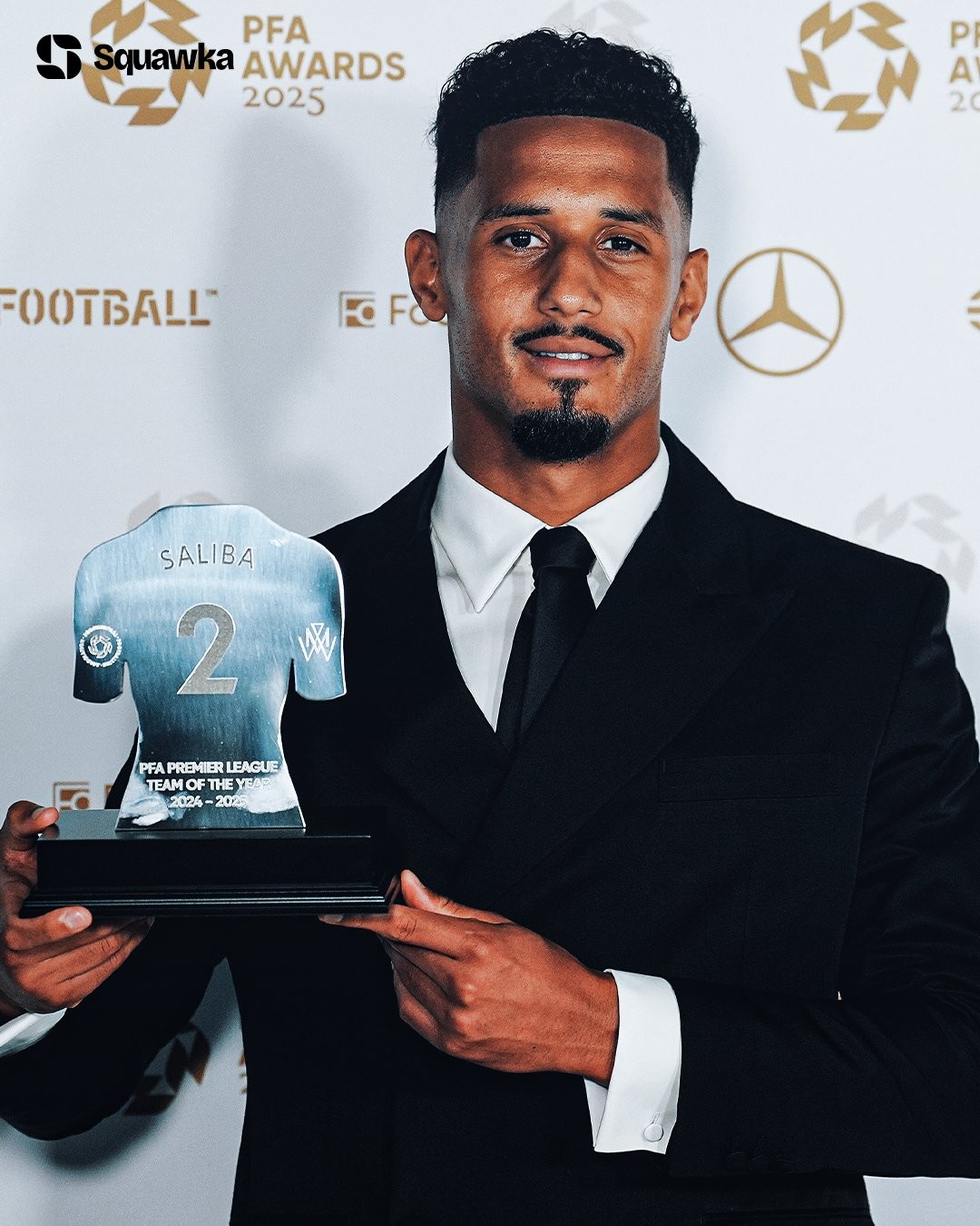 阵容的球员, 的PFA年